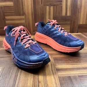 Hoka One One W Speedgoat 2 Hiking Running Shoes Women's Size 8